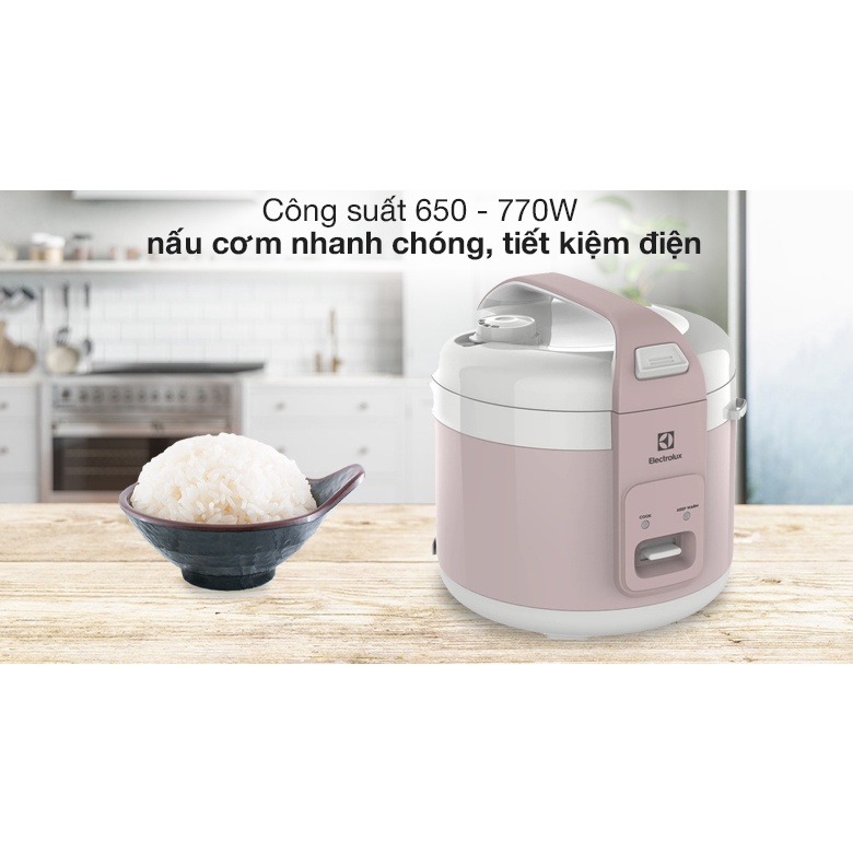 Nồi cơm nắp gài 1.8 lít Electrolux E4RC1-320P - Smart House