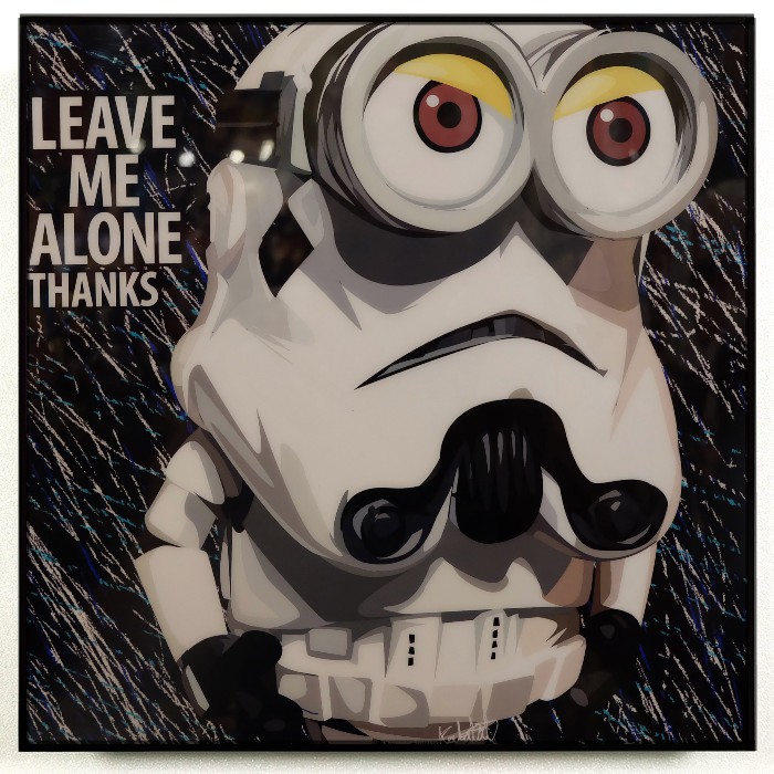 [MINIONS & STAR WARS] TRANH GỖ 3D TREO TƯỜNG MINION STORMTROOPER