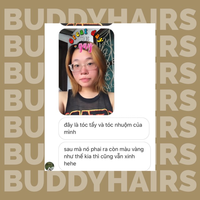 Thuốc tẩy tóc Buddyhairs, Buddy.hairs