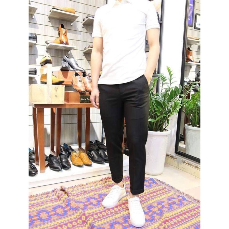 ( Hàng Xịn VNXK ) Quần Âu Nam, Quần Tây Nam Hàng Cao Cấp Vải Chéo 79 Chống Nhăn Dày Dặn Co Dãn, Không Nhăn Không Xù | BigBuy360 - bigbuy360.vn