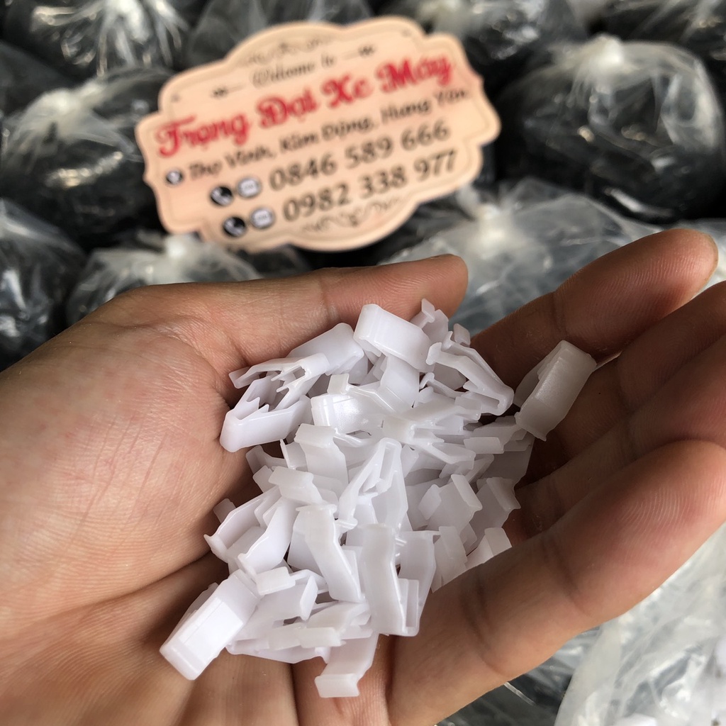 Ốc bấm dàn áo,chốt nhựa dàn áo xe máy 6Li, 8Li - phù hợp nhiều dòng xe trên thị trường