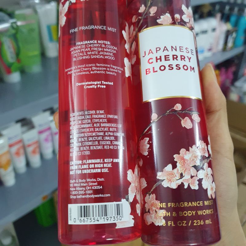 Xịt Thơm Bath And Body Works Japanese Cherry Blossom 236ml