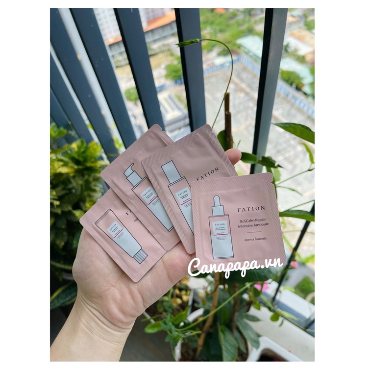 [Mã SRJULY1619 giảm 15K đơn 50K] Set sample Fation Derma Formula cho da nhạy cảm | BigBuy360 - bigbuy360.vn
