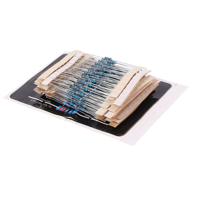 Set 300 điện trở 10 -1M Ohm 1/4W 1% 30 loại chuyên dụng
