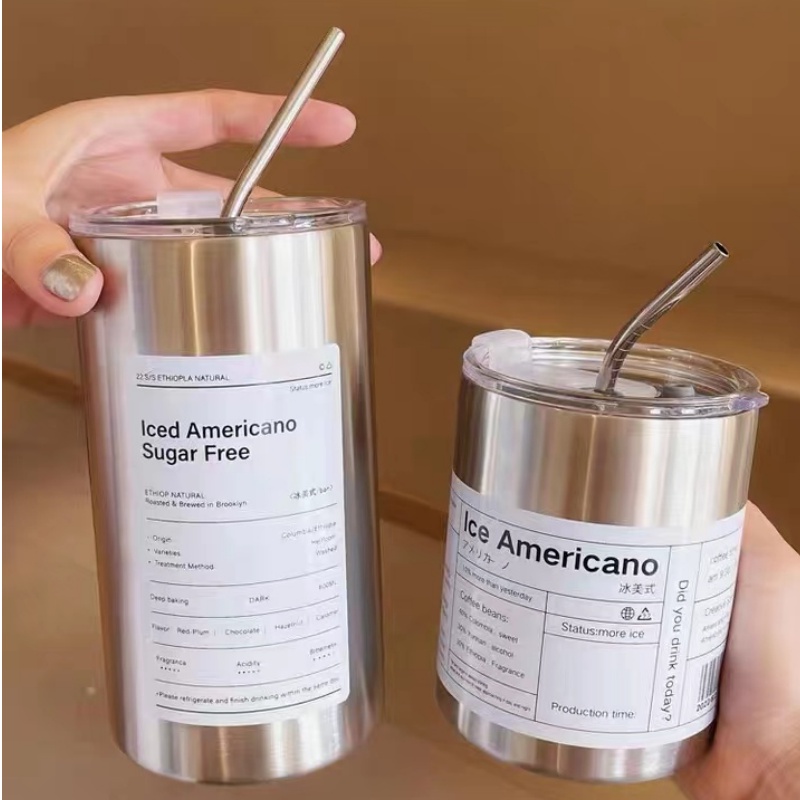 Bình Nước Giữ Nhiệt 600ml Bằng Thép Không Gỉ