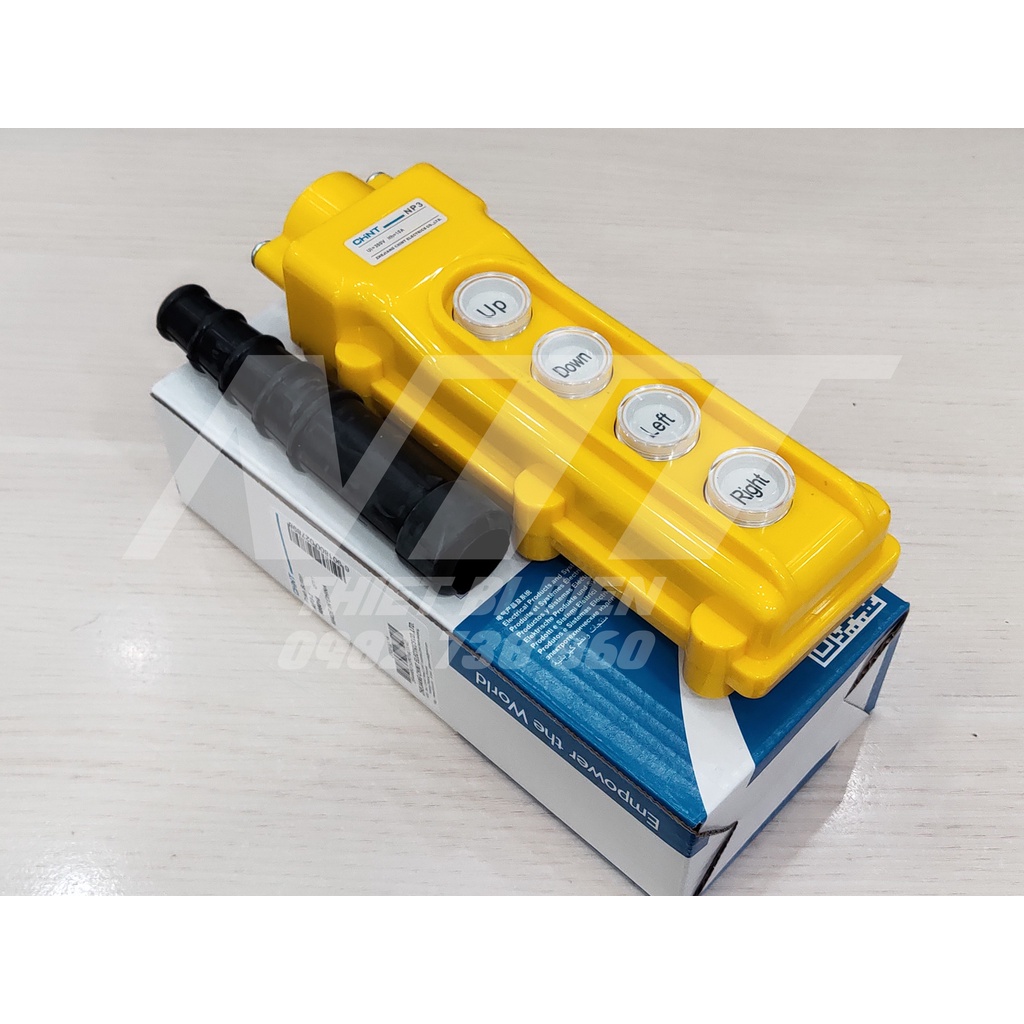 Nút nhấn điều khiển cần trục 4 nút NP3-2 Chint