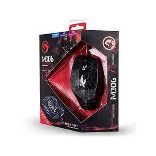 Chuột game marvo m306 usb led đen