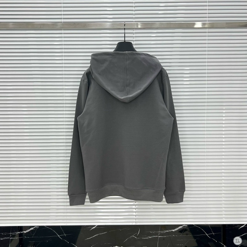 Áo nỉ mũ GC chữ in có túi trước - Áo hoddie nam nữ