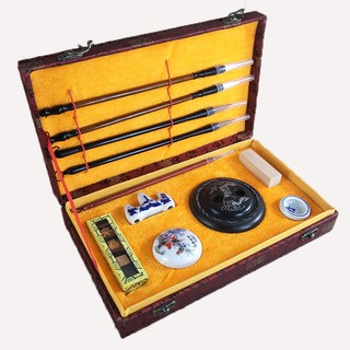 Bộ Văn Phòng Tứ Bảo tập viết thư pháp