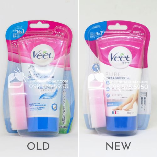 Tẩy lông Veet an toàn cho vùng bikini và dưới cánh 150g nội địa Nhật