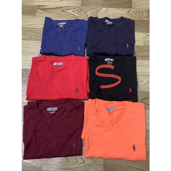 Áo phông cổ V ngắn tay nam Ralph Lauren