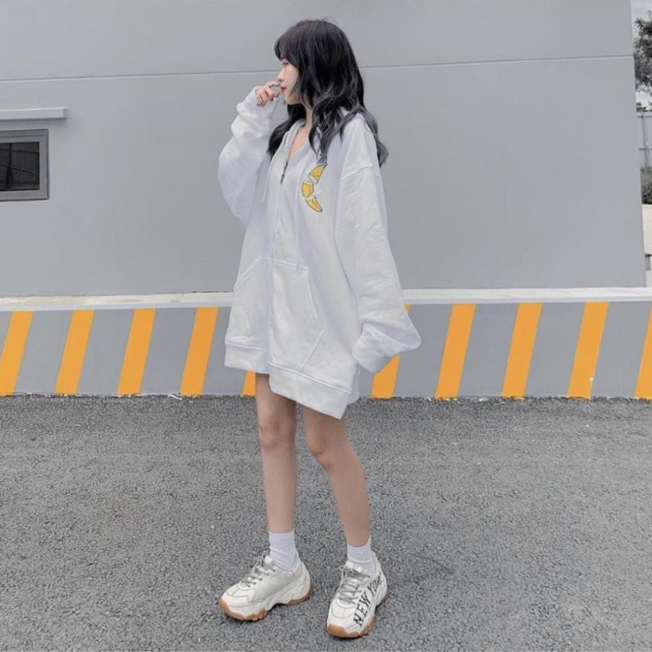 Áo KHOÁC Hoodie TRÁI CHUỐI BANANA Unisex