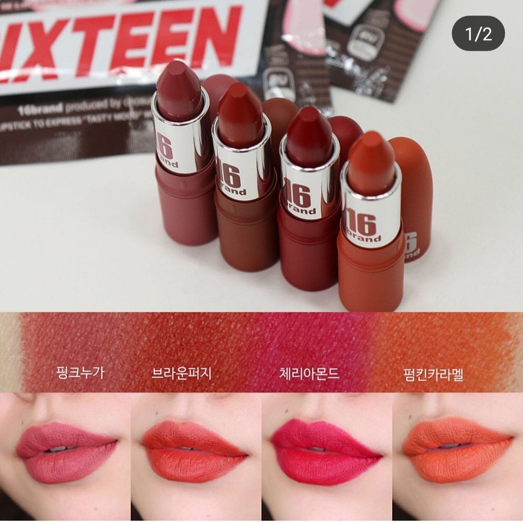 Son Thỏi Sixteen 16Brand R U 16 Taste - Chu Edition