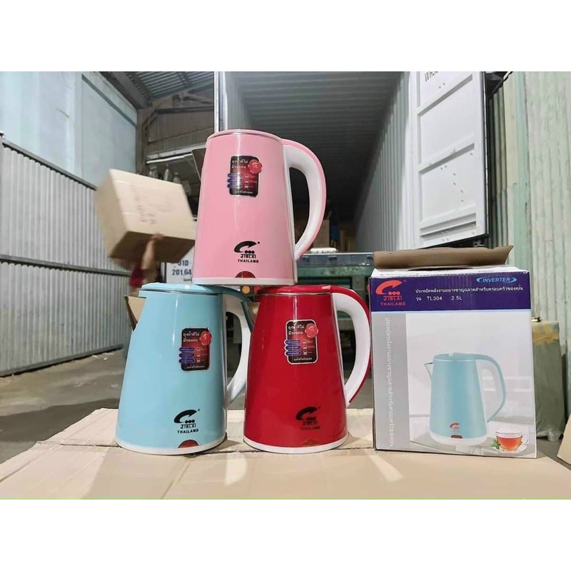 Ấm Đun Siêu Tốc Thái Lan 2.5 Lít