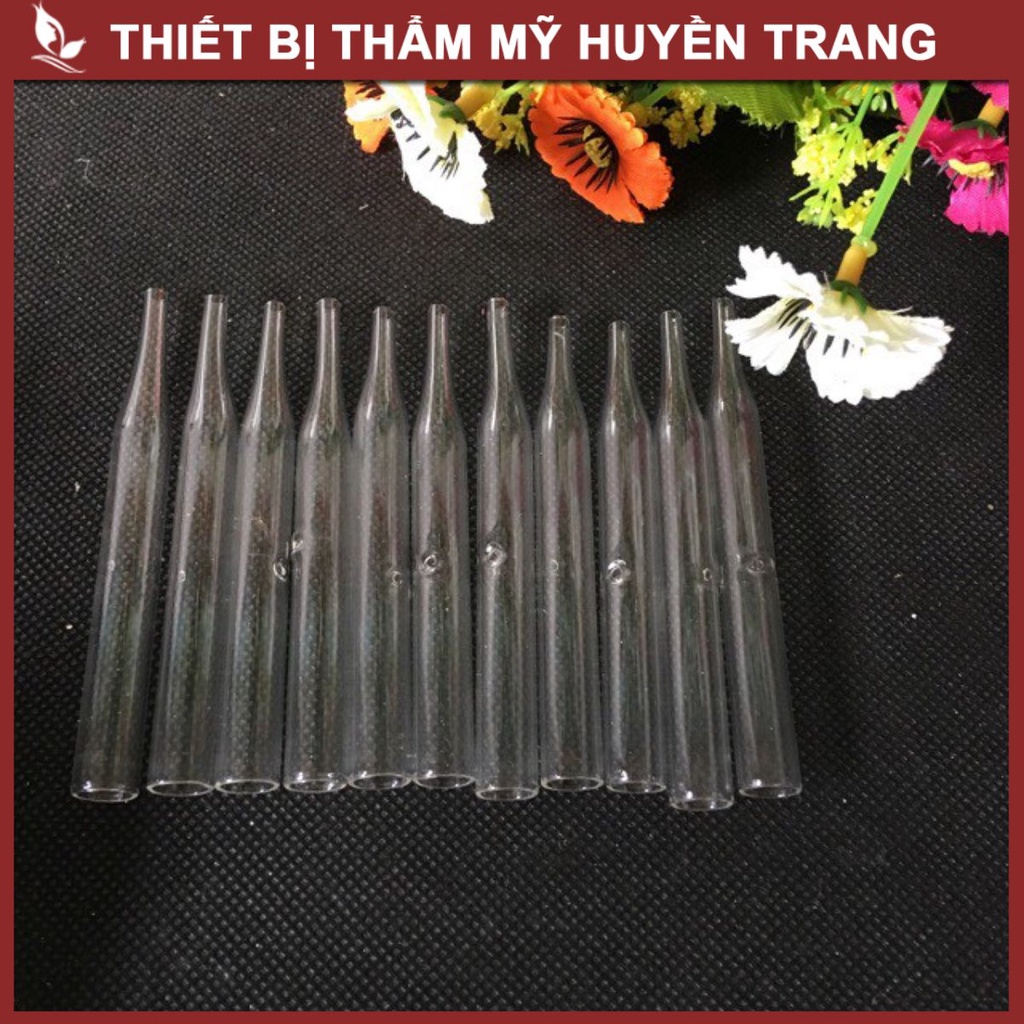 Combo 10 Ống Hút Mụn Thủy Tinh - Thẩm Mỹ Huyền Trang