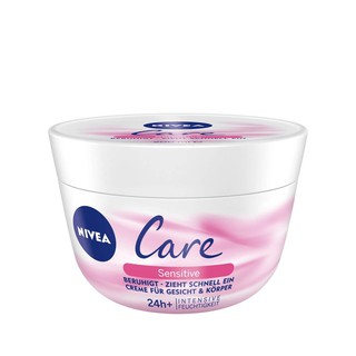 Kem dưỡng ẩm Nivea Care Sensitive 200ml, hàng Đức