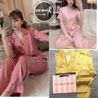 Bộ lụa gấm cộc dài