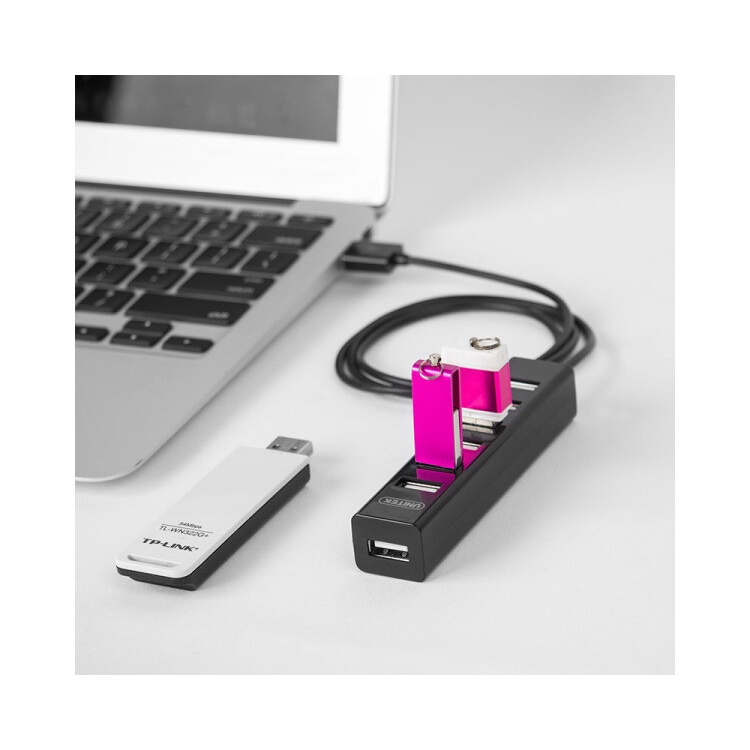 BỘ CHIA CÁC CỔNG USB2.0 7 SỬ DỤNG CHO MÁY TÍNH BÀN VÀ LAPTOP 80CM Y-2160BK