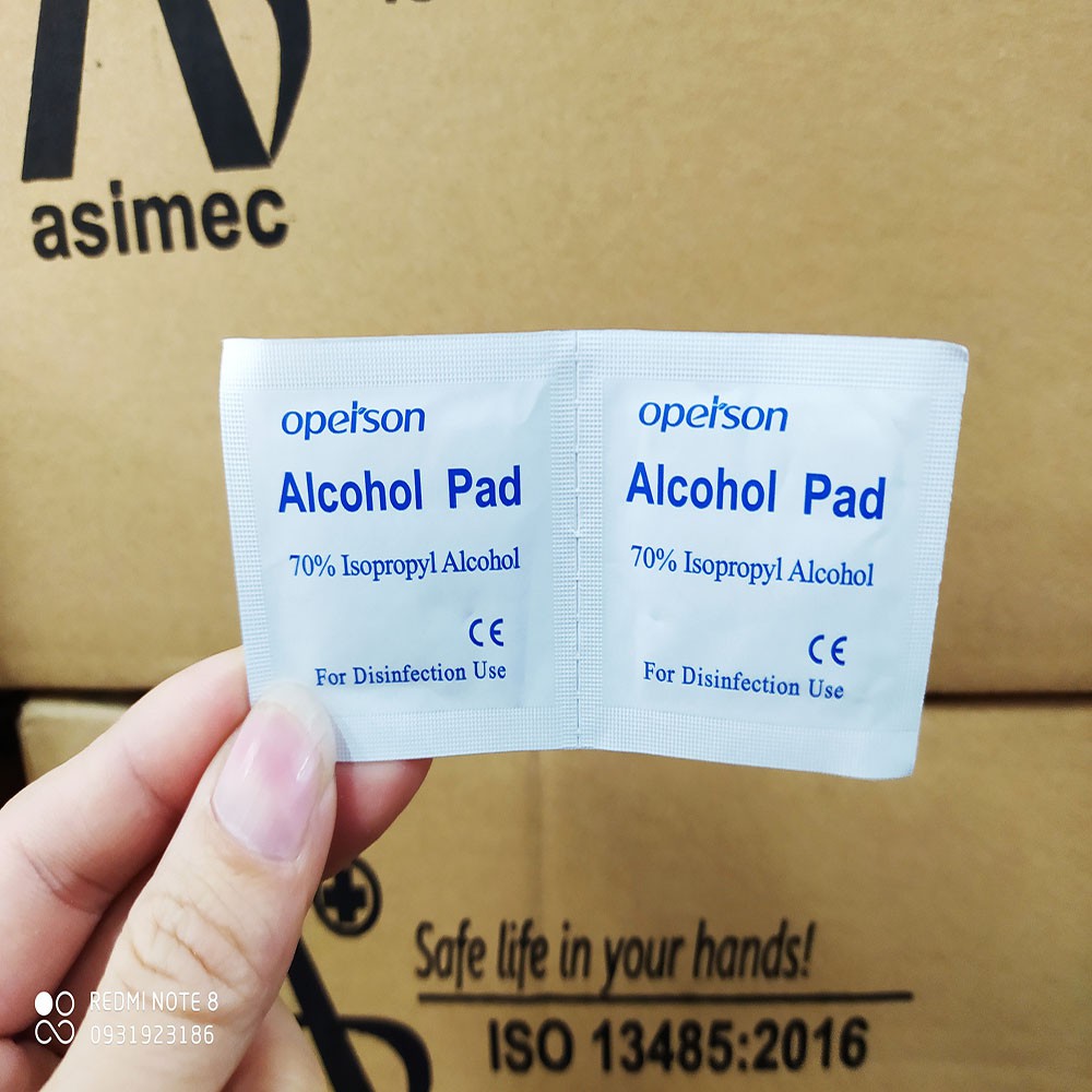 Bông Tẩm Cồn Tiệt Trùng (Alcohol Pads)