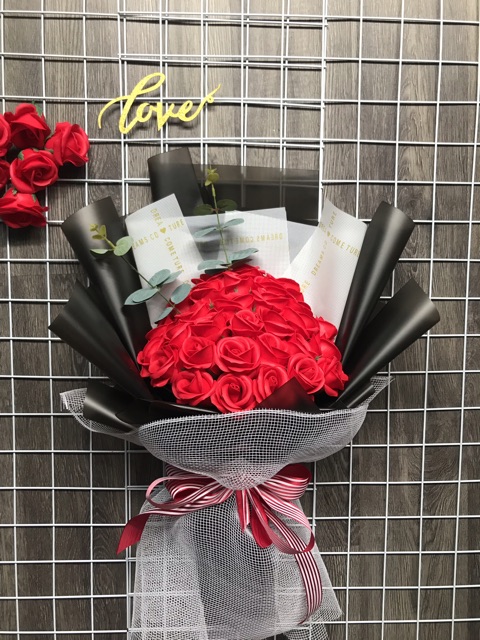 Bó hoa sáp đẹp chuẩn loại 1