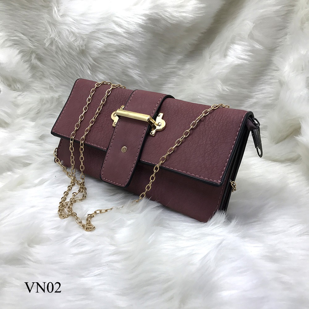 Ví nữ cầm tay có dây đeo chéo