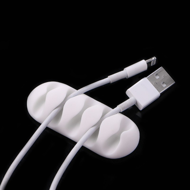 Giá Đỡ Dây Cáp Sạc Usb Gắn Tường Tiện Dụng Màu Sắc Ngẫu Nhiên