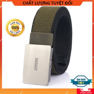 Dây lưng vải dù thời trang đẹp thắt lưng nam vải dù AWMN