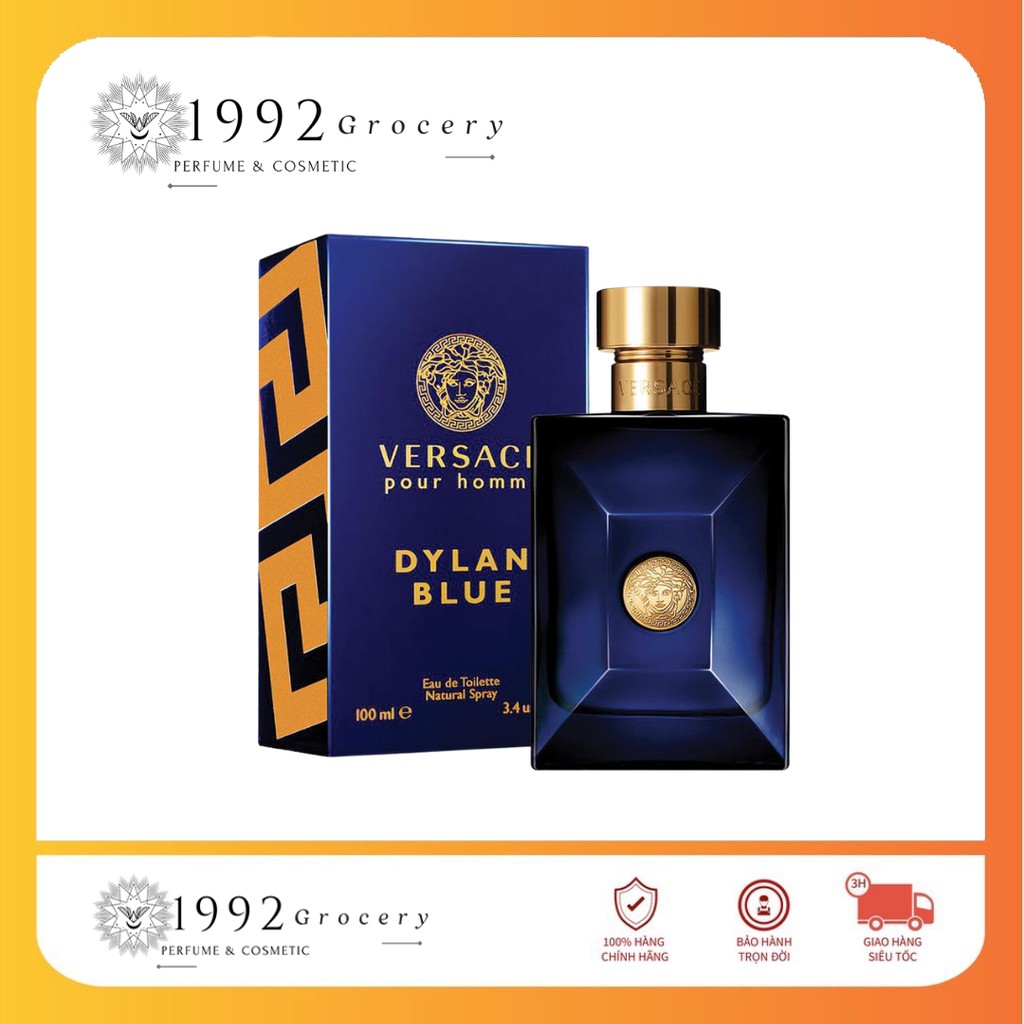 Nước Hoa Nam Chính Hãng Versace Pour Homme Dylan Blue EDT 30ml, 50ml, 100ml