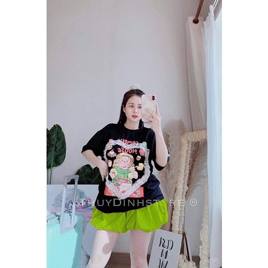 BIGSIZE HIẾU HIẾU (Set áo thun bí voan tim) 55-95kg