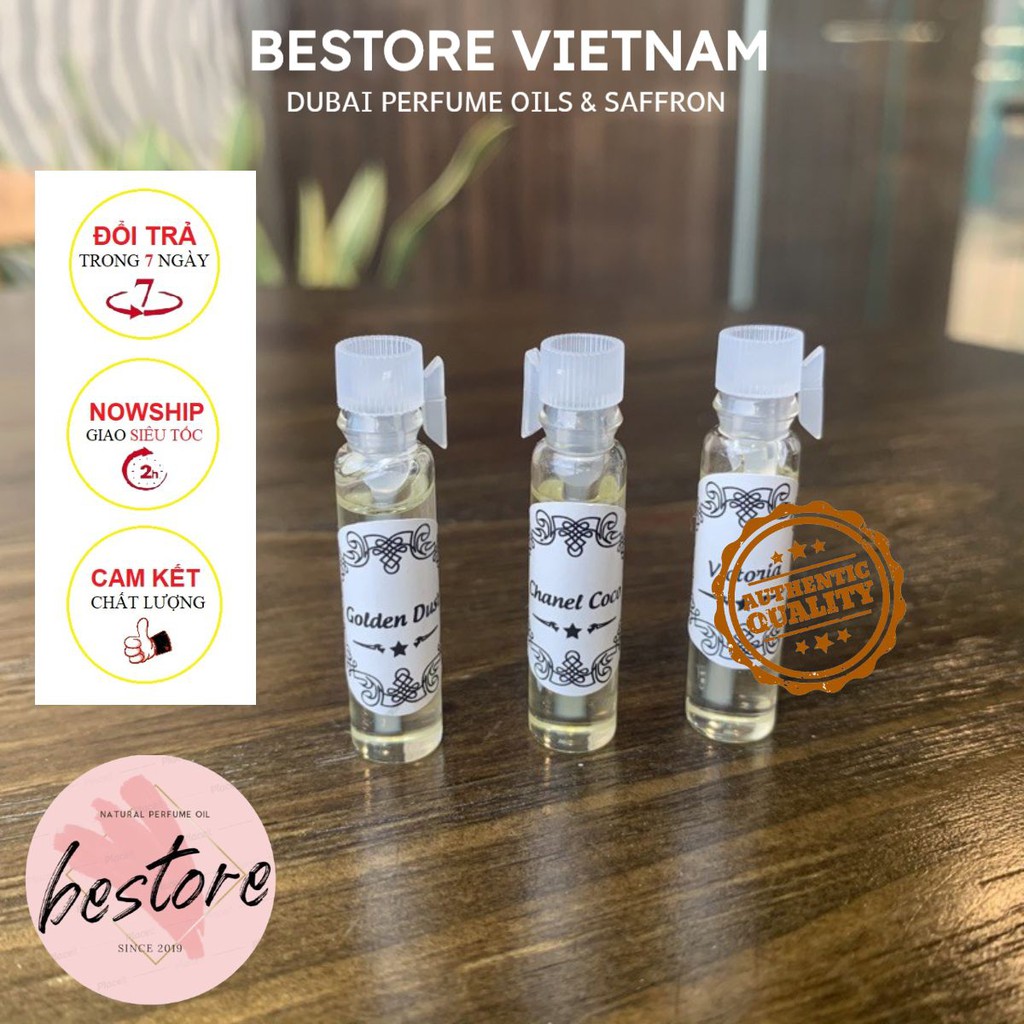 【HOT】Tinh dầu nước hoa Dubai mẫu 1ml dạng chấm|Nhiều mùi lựa chọn|DÀNH CHO NỮ