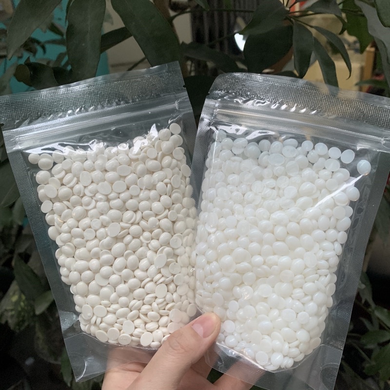 Sáp wax lông cao cấp sữa dừa + trong suốt mùi thơm dịu an toàn tuyệt đối ( Tặng que )