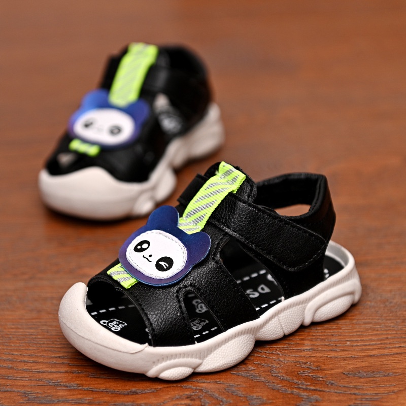 SANDAL tập đi -dép cho bé trai bé gái tập đi hình gấu dễ thương đế mềm chống trơn trượt B306