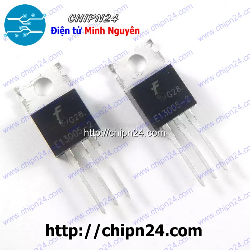 [3 CON] (KT1) Transistor MJE13005 TO-220 NPN 4A 400V (E13005 13005)