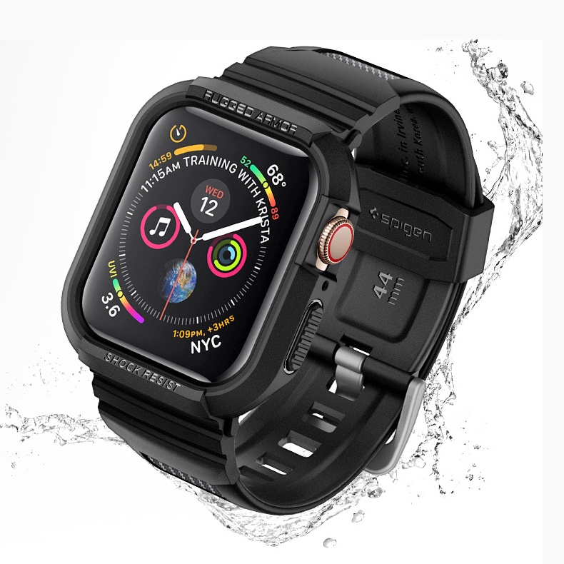 SPIGEN Bộ Dây Đeo Kiểu Quân Đội Cho iWatch Band Series 7 (45mm) Series 6 / SE / 5 / 4 (44mm) Và Series 3 / 2 / 1 (42mm)