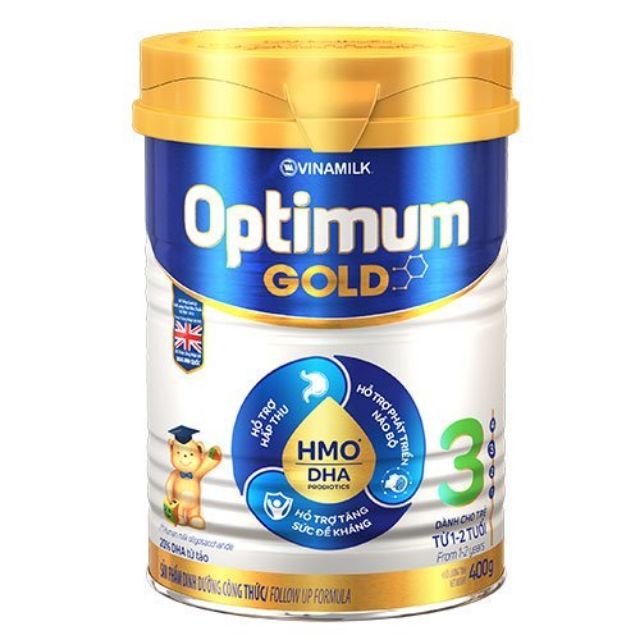 MẪU MỚI Sữa Optimum gold số 1, 2, ,3 , 4 hộp 400g ( Date 2023 )