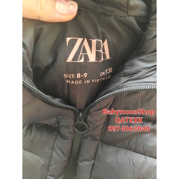 Áo Gile Phao Bé Gái Hai Màu Size Đại Z.a.r.a