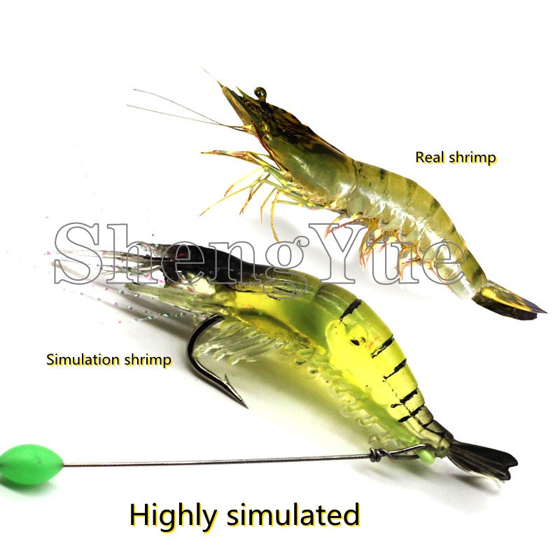 1 Mồi Tôm Giả Câu Cá Bằng Silicon Mềm 9cm/6g 9cm/7g