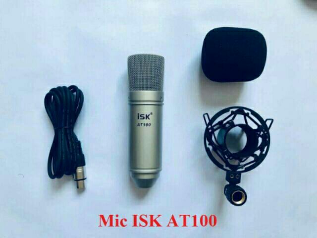 Combo míc thu âm at100 sound K10 live ma2 ( tặng tai AKG)