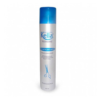 Keo xịt tóc cứng Kella 420ml nắp xanh