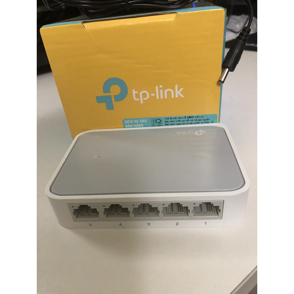 Thiết bị chia mạng 4 cổng TP-Link TL-SF1005D - BH chính hãng 5 năm