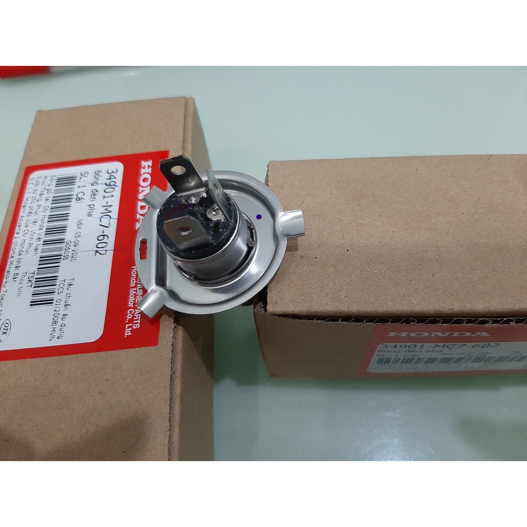 Bóng đèn pha (12v 60/55w) sh việt sh nhập chính hiệu honda