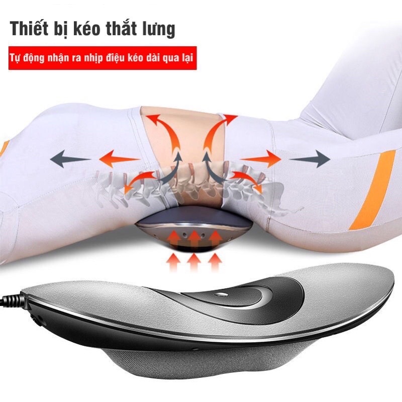 Máy massage lưng trị liệu giảm đau kéo dãn cột sống