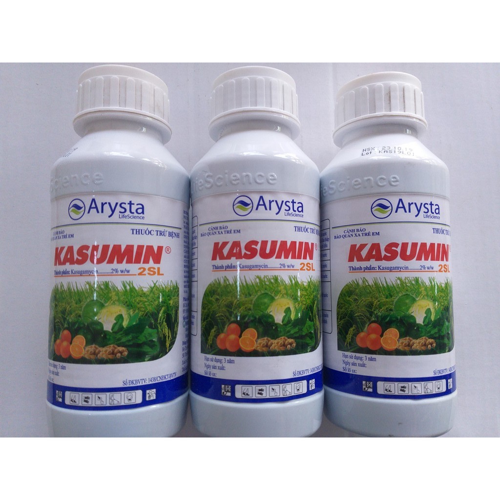 Thuốc trừ nấm vi khuẩn KASUMIN - Chai 425ml