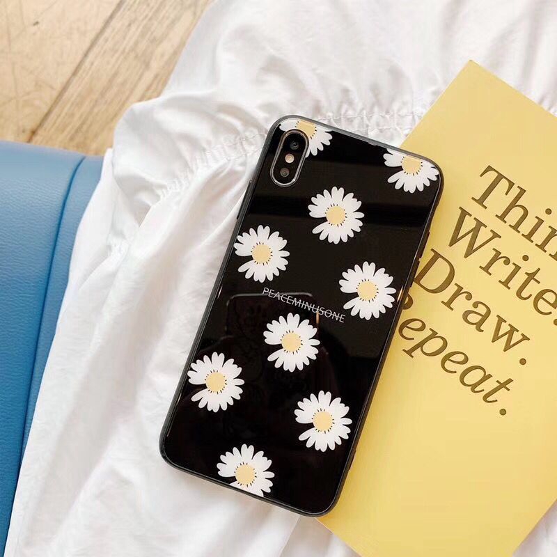 Ốp lưng điện thoại cứng hoa Daisy dành cho iphone 11 11Pro Max 6 6s Plus 7 8 Plus X XS XR XSMAX | BigBuy360 - bigbuy360.vn