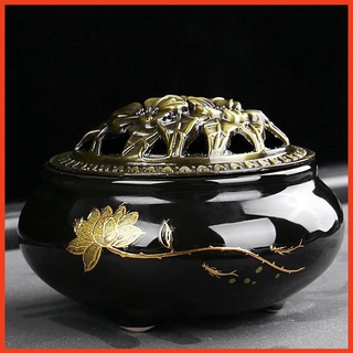 Lư đốt trầm men rạn ngọc loại 1, Lư xông trầm cao cấp - Mẫu đẹp, không tì vết, dùng là mê ,