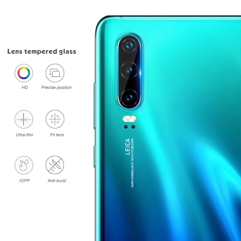 Kính cường lực bảo vệ camera cho điện thoại Huawei p30 Honor 8X mate20 Y5 Y6 Y7 Pro y9