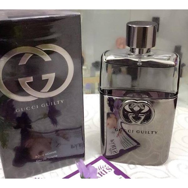 Nước hoa Gucci Guilty Pour Homme EDP 90ML, Nước hoa Gucci đen