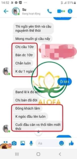 (Bán lẻ bằng sỉ) BỘT PHONG THỦY ALOFA