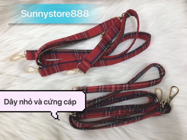 [Sẵn L1- Túi kẹp nách caro vintage hàng 2 dây loại 1 V022 | BigBuy360 - bigbuy360.vn