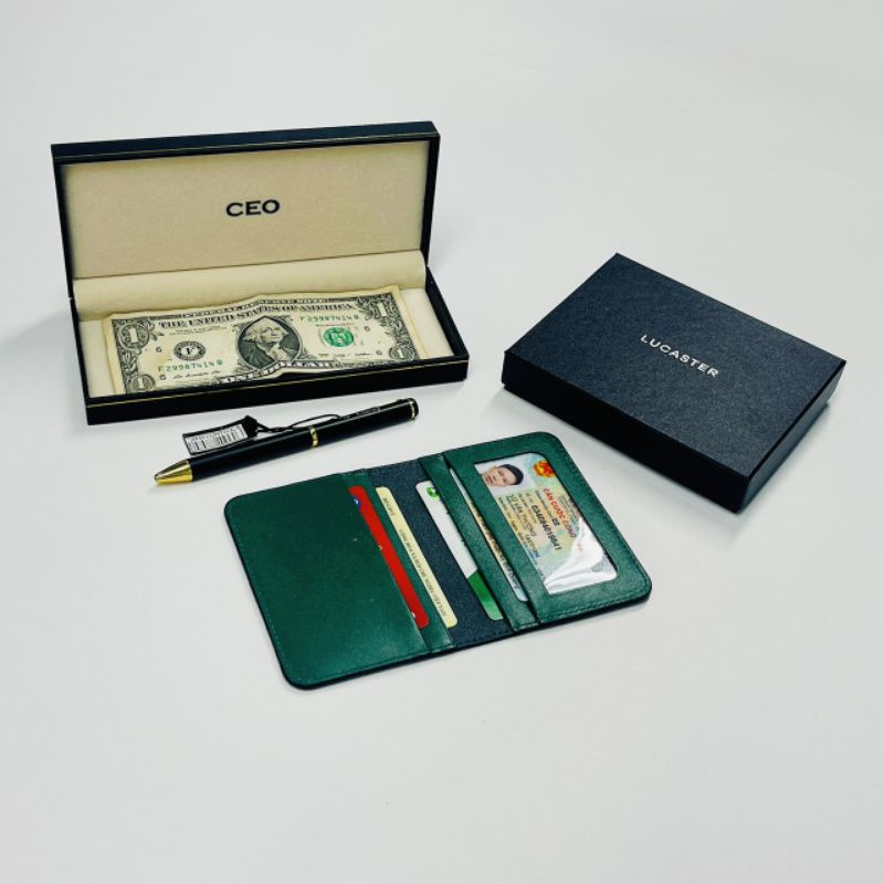 Ví nam ,nữ mini da thật cao cấp bảo trì trọn đời.